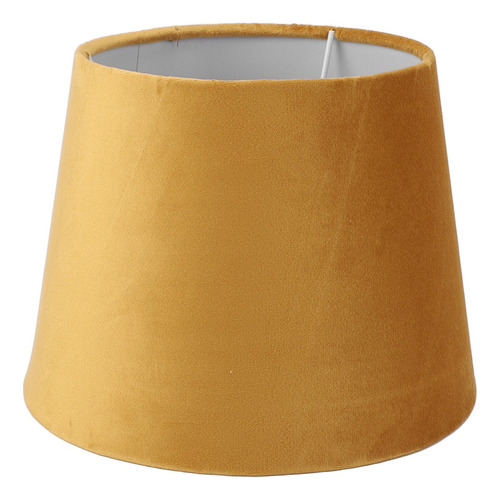 Lámpara Decorativa Cónica De Terciopelo E27 E14 De Tela