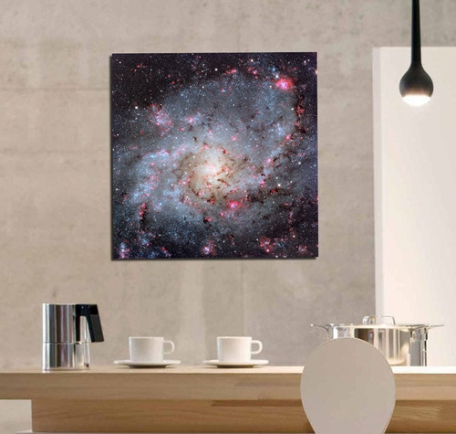 Cuadro 30x30cm Cosmos Universo Galaxia M2 Constelacion