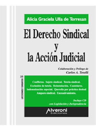 Derecho Sindical Y La Accion Judicial - Ulla Alveroni