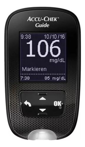 Sensor de glucosa accu chek laboratorio roche Tiras Reactivas Accu-Chek guide