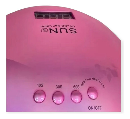 Lampara O Cabina Uv/led Metalizadas Para Manicura 48w X1 Metalizado Surtidos