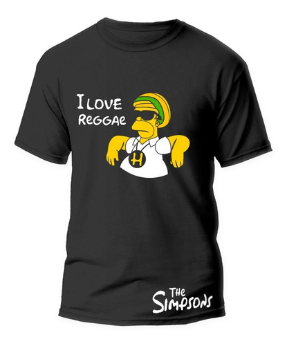 Imagen 1 de 2 de Polera Estampada Diseño Rasta Ho