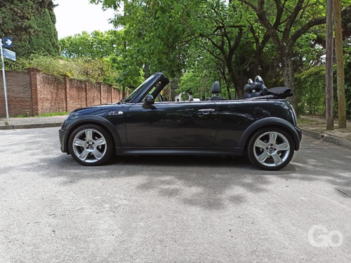 Mini Cooper 1.6 S Cabrio 2007 Descapotable Negro Único