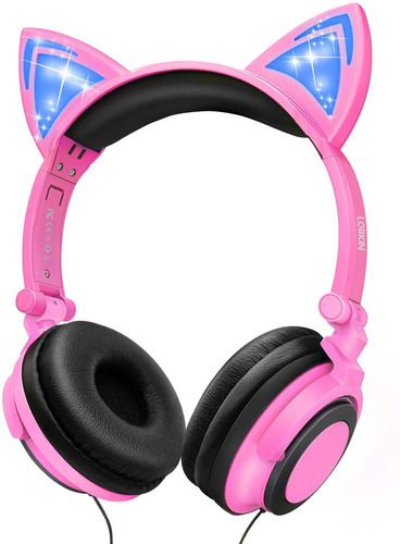 Auriculares Headphones Con Cable 3.5mm Lobkin Orejas De G...