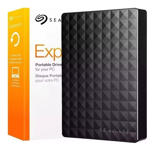 Disco Duro Externo Seagate Expansion Stea4000400 4tb Negro Negro