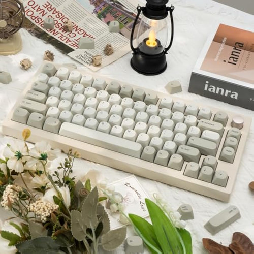Tecla Minimalista Retro De 119 Teclas, Perfil Pbt Ma