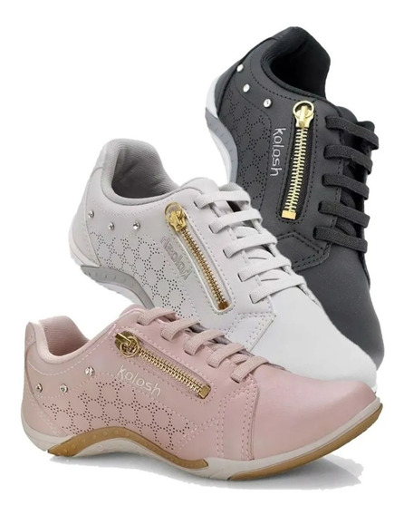 Tenis Feminino Kolosh Para Caminhada - Calçados, Roupas e Bolsas com o Melhores Preços no Mercado Livre Brasil