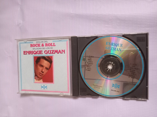 Enrique Guzmán Baladas De Los 60s Disco Compacto Original (Usado)