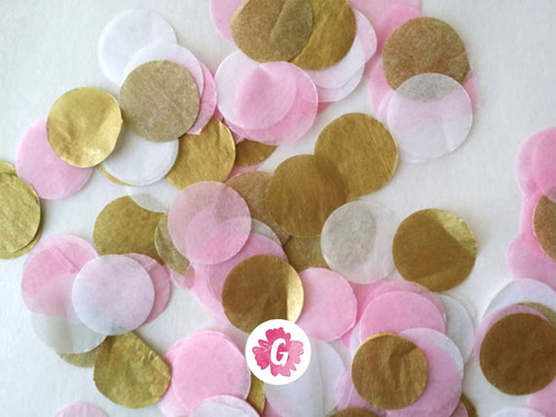 Globos Cristal Confetti Confeti Pastel Dorado Apto Helio