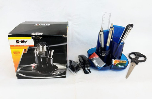 Set Organizador De Escritorio O-life 360° De Giro C/acces.