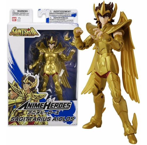 Figura Caballeros Del Zodiaco - Sagittarius Aiolos Childrens