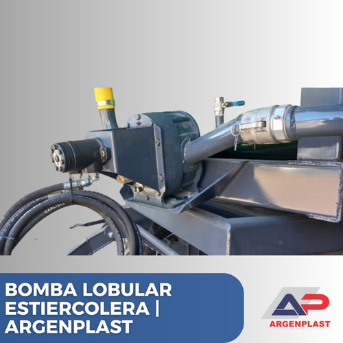 Bomba Lobular Estiercolera 1.100 Litros X Minuto Argenplast
