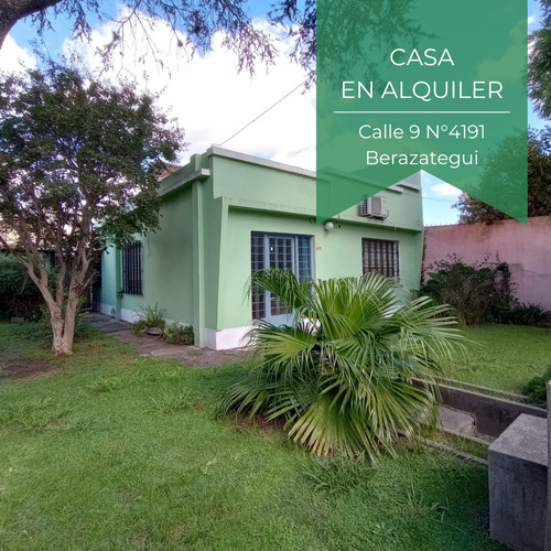 Casa Con Dos Dormitorios En Alquiler - Berazategui