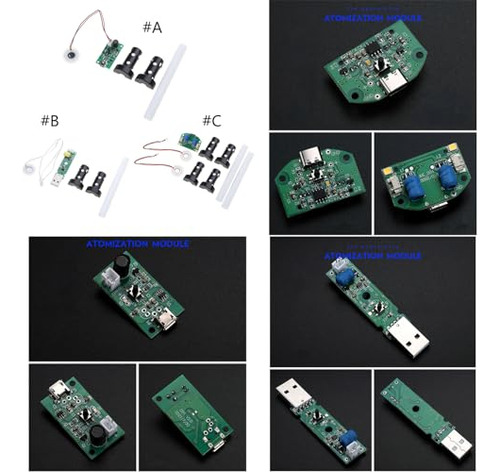 Módulo Humidificador Usb Kit Electrónico Diy De 20 Mm Contro