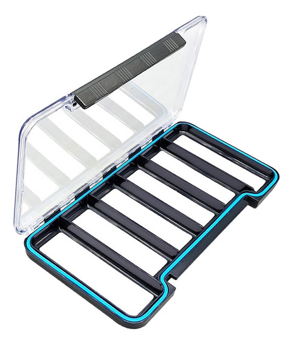 Caja Organizadora Impermeable Para Moscas, Caja 6 Rejillas