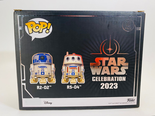 Funko Pop! Star Wars: R2-d2 & R5-d4 Galactic Convention '23