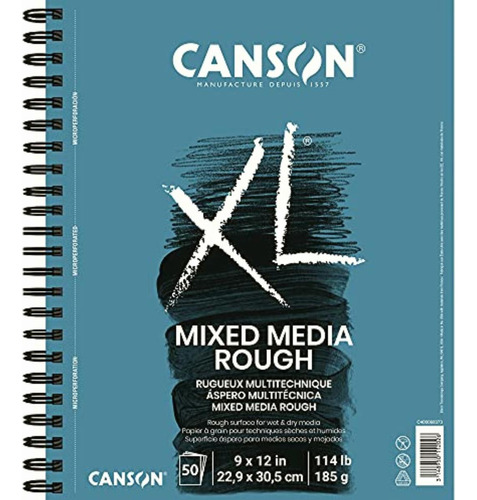 Canson Xl Series Rough Mix Media, 9 X 12 Pulgadas