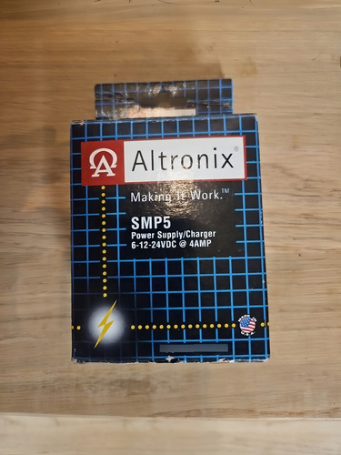 Fuente De Poder Smp5 Cargador Altronix 6, 12, 24vdc - 4a