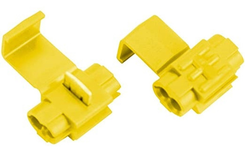 Terminal Clip Empalme Rapido Amarillo (12-10awg) Pack20unids