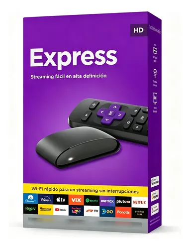 Roku Express Hd 3960mx Con Control Remoto Estándar Negro | Meses sin ...