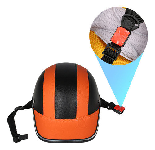 Gorra De Béisbol, Casco De Moto, Visera Solar Estilo Media C