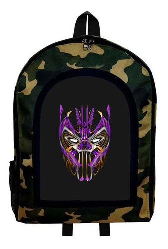 Mochila Camuflada Black Panther Nueva Colección Modelo 85