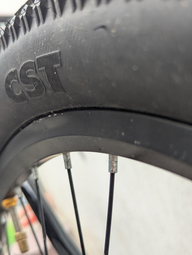 Rines 27.5 Aluminio Mtb Con Válvula Y Cinta Tubeless Negro