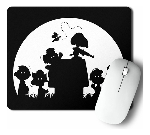 Mouse Pad Snoopy Silueta (d1560 Boleto.store)