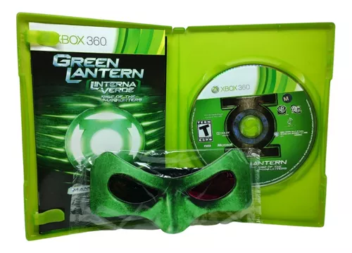 green lantern lanterna verde jogo para xbox 360 - 3d ntsc - Retro