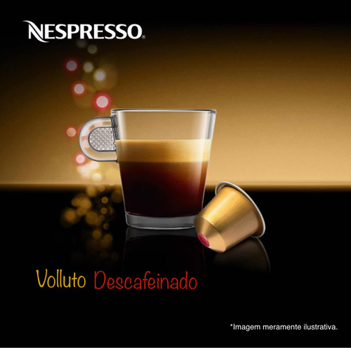 Cápsula Café Nespresso Volluto Descafeinado Com 42 Cápsulas.