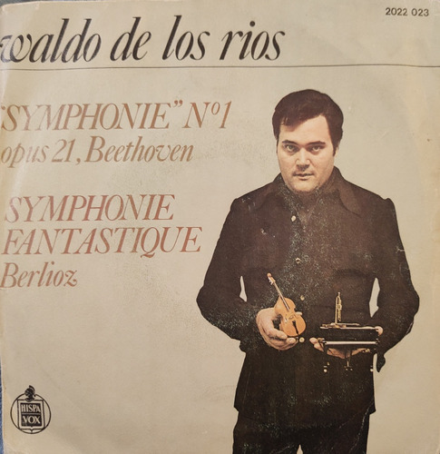 Vinilo Single De Waldo De Los Rios - Symphonie N°1 ( U17