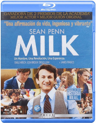 Milk Sean Penn Pelicula Bluray