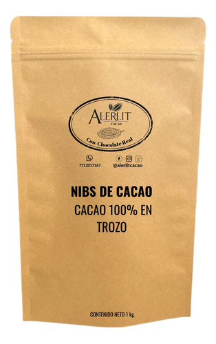 Nibs De Cacao  | 1 Kg  | Alerlit