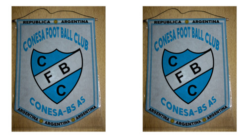 Banderin Grande 40cm Conesa Foot Ball Club