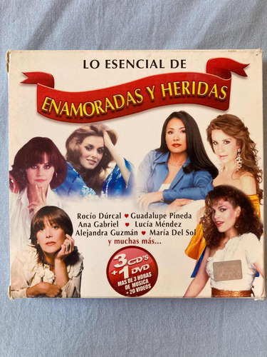 Lo Esencial De Enamoradas Y Heridas 3cds+1dvd Mx 2010 77trac (Usado)