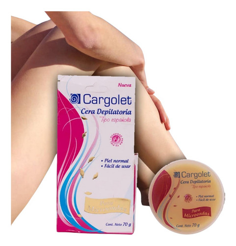 Kit De 3 Ceras Depilatorias Para Microondas Cargolet 70gr