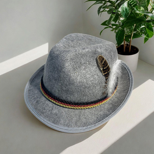 Sombrero Fedora Para Hombre, Sombrero Informal De Jazz Para