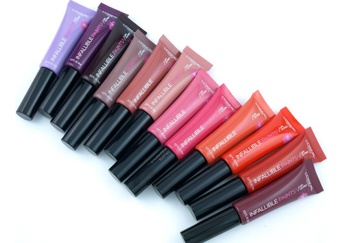 Labial Líquido Colores Loreal Infallible Paints / Lips Color 302 VIOLET TWIST