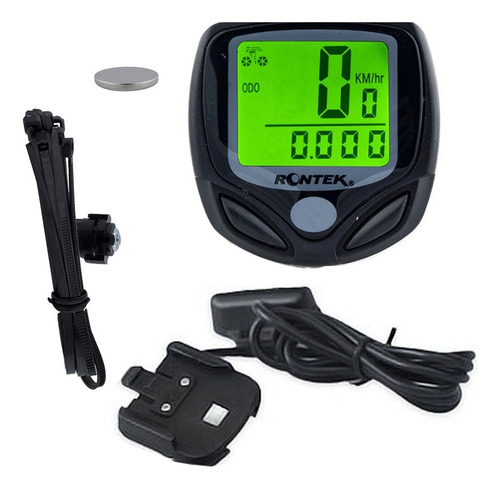 Ciclocomputador Rontek Rt-07 16 Funções Com Fio