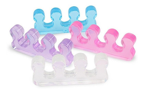 Imagem 9 de 9 de Para Dedos Do Pé E Mãos Manicure Pedicure Separador Silicone