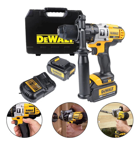 Parafusadeira E Furadeira De Impacto 1/2 Pol Dcd985l2 Dewalt