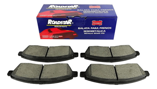 Balata Trasero Disco Semi Metalica F-350 1998-2002