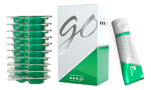Bandejas De Clareamento Dental Opalescence Go 15% Com Pasta