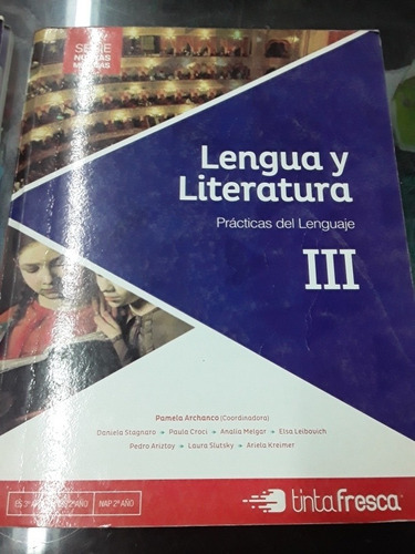 Lengua Y Literatura 3 Nuevas Miradas Tinta Fresca