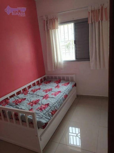 Imagem 12 de 14 de Sobrado Com 2 Dormitórios À Venda, 58 M² Por R$ 340.000 - Vila Valparaíso - Santo André/sp - So0564