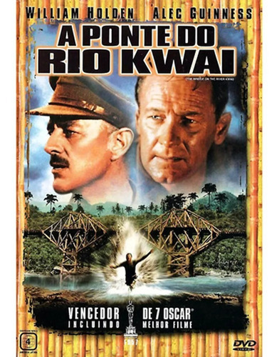 Dvd A Ponte Do Rio Kwai - Duplo - William Holden Lacrado