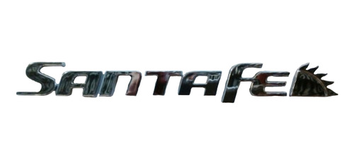 Emblema Letras Hyundai Santa Fe 2007 Al 2012