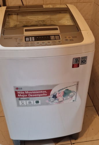 Lavadora LG Blanca Modelo T1201dpe 12 Kg Casi Nueva