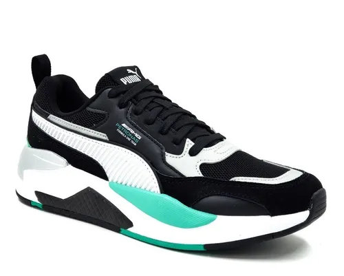 Puma negro con verde hot sale