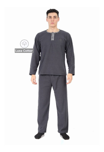 Pijamas Para Caballero Micropolar Pima S M L Xl Xxl Delivery